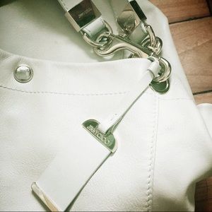 Jimmy Choo Large Shoulder Leather Bag